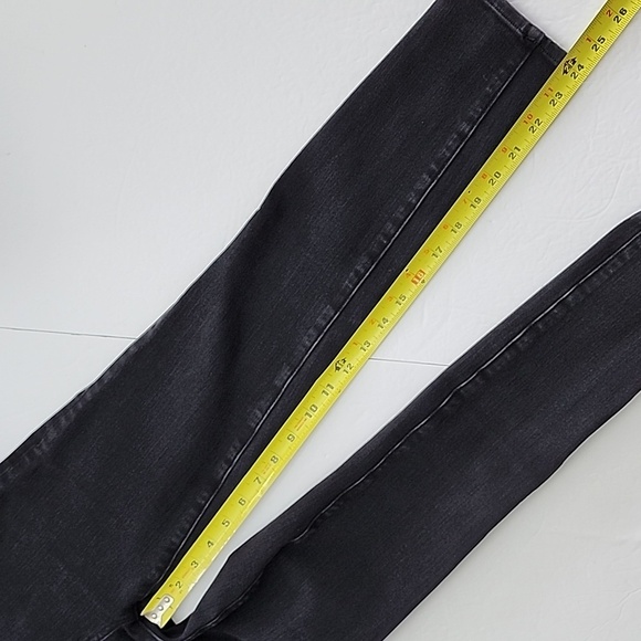 American Eagle Womens The Dream Jean Hi-Rise Jegging Black Denim Size 0 Short - Picture 15 of 15